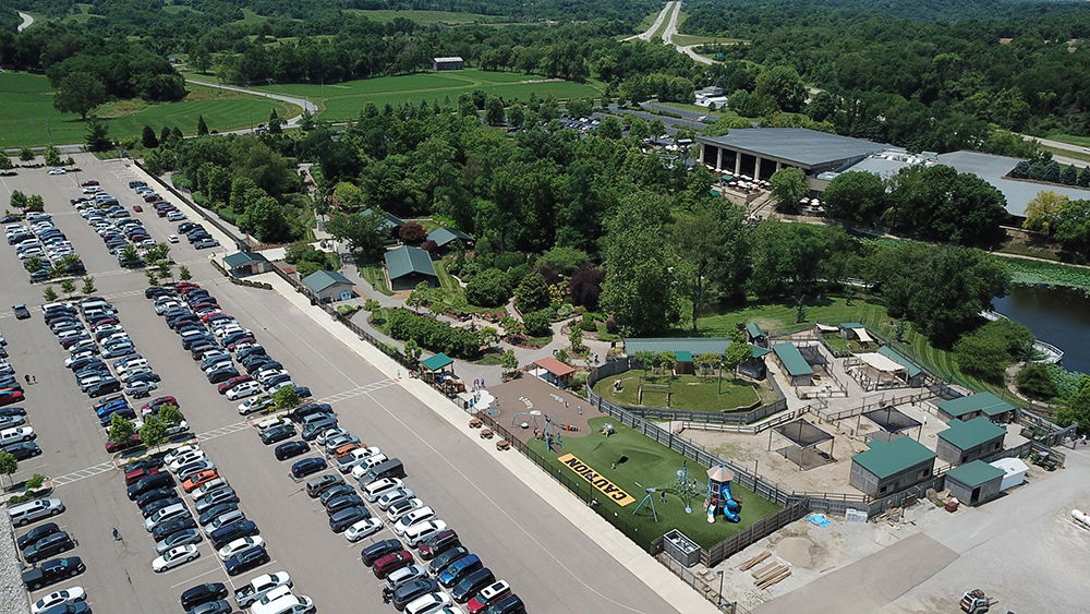 Creation Museum Parking Lot