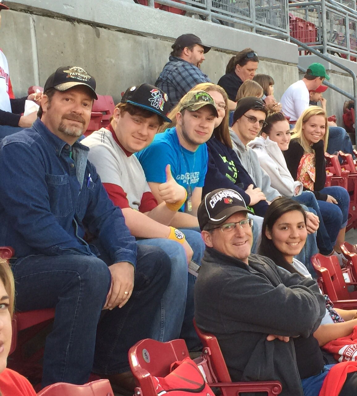 Spring Break at Reds Game