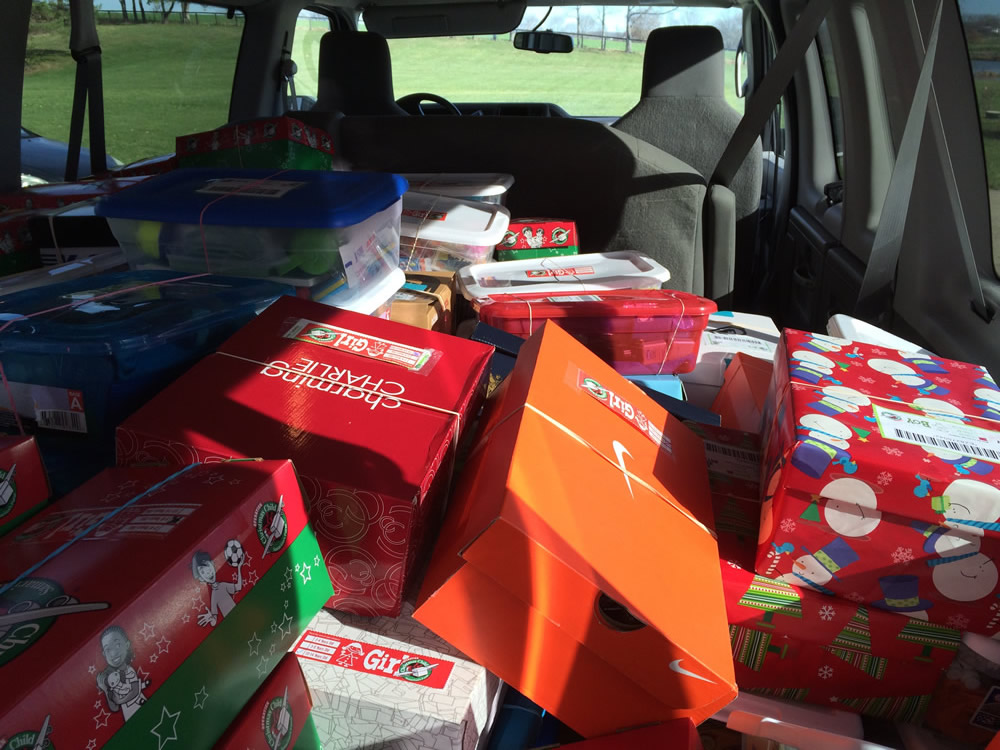 Operation Christmas Child Boxes