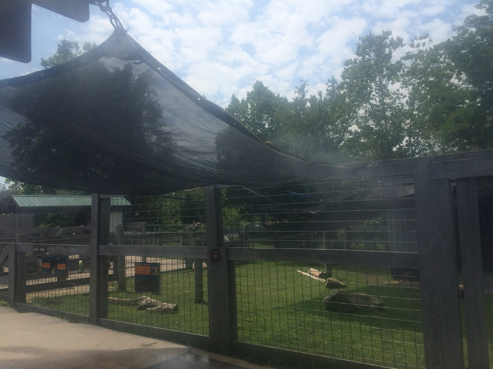 Cooling Misters for Guests and Animals