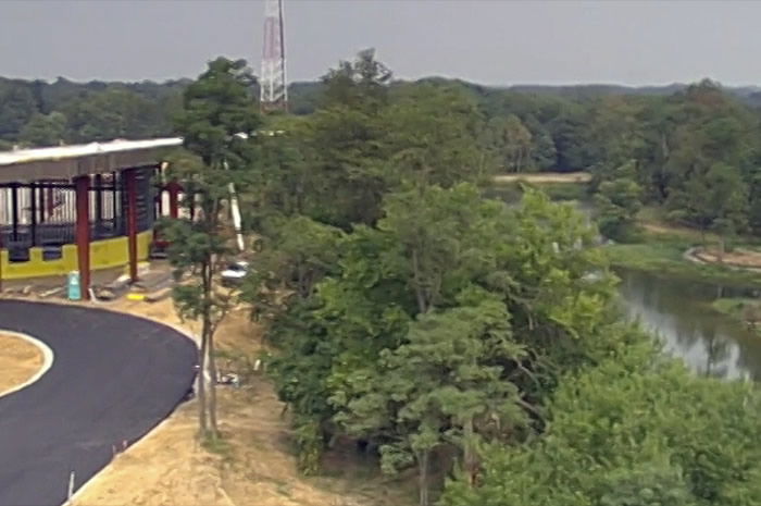 Aerial View During Construction