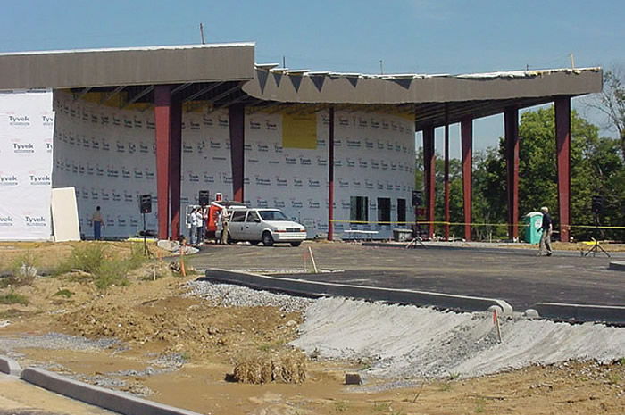 Museum Grand Plaza During Construction