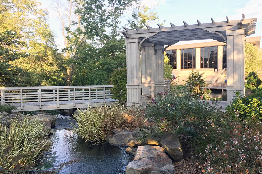 Bridge in Creation Museum Botanical Gardens