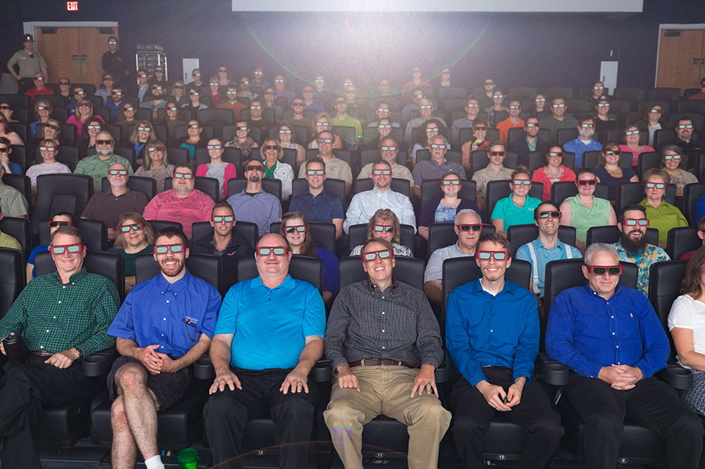 Guests in 3D Glasses