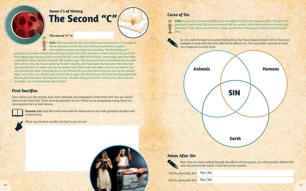 Creation Museum Educational Guide Inside