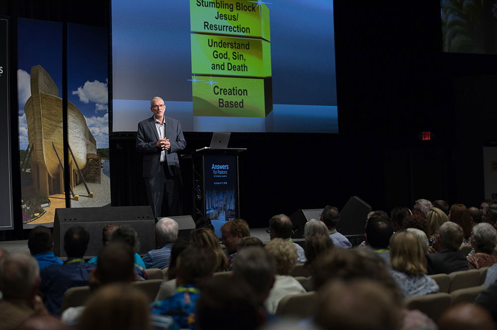 Ken Ham Speaking in Legacy Hall