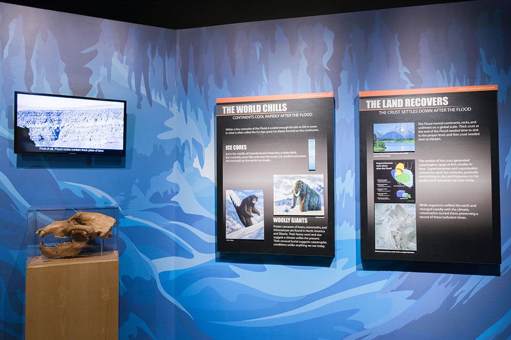 Creation Museum Ic Age Exhibit