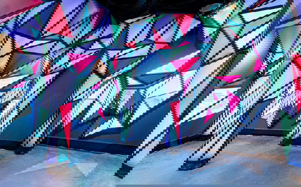 Radiance Exhibit Construction Work