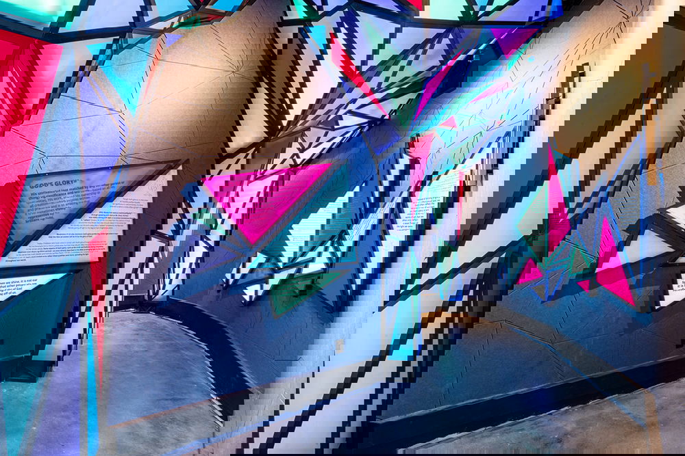 Radiance Exhibit Construction Work