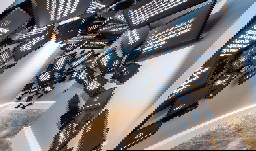 Radiance Exhibit Construction Work