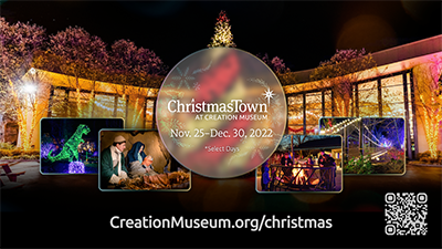 ChristmasTown at the Creation Museum Kicks Off Tonight!