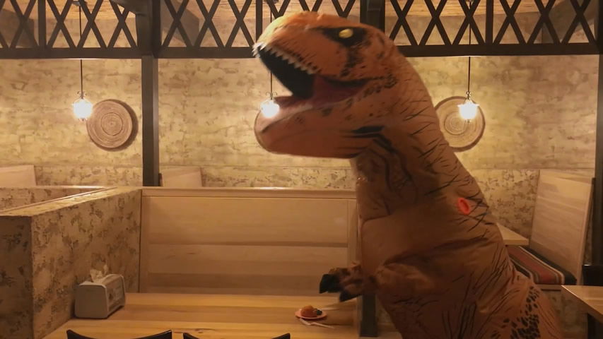 Creation Museum Blog: T-rex Thankful for Food